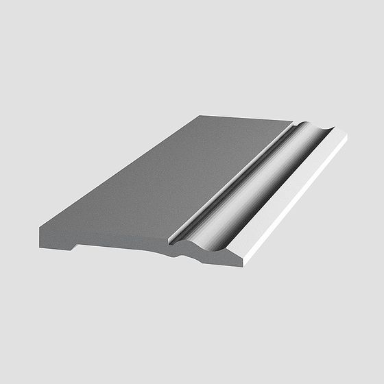 Diccovison Plain Flat Line -DV-3070 3D Model in Gray Finish