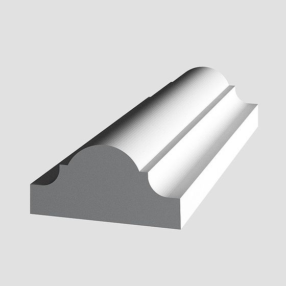 Gray Dicovison Plain Flat Line - DV-3040 3D Model for Decoration