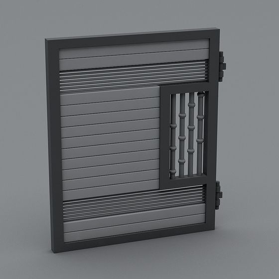 City Window 3D Model for Modern Designs