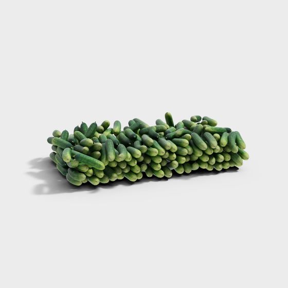 Cucumber Stack 3D model