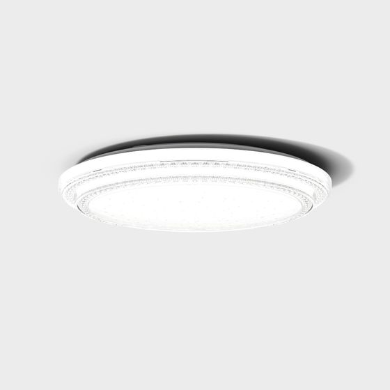 โคมไฟเพดานกลมสุดหรู 36W 2700-6500K แสงสีขาวสำหรับห้องนอน