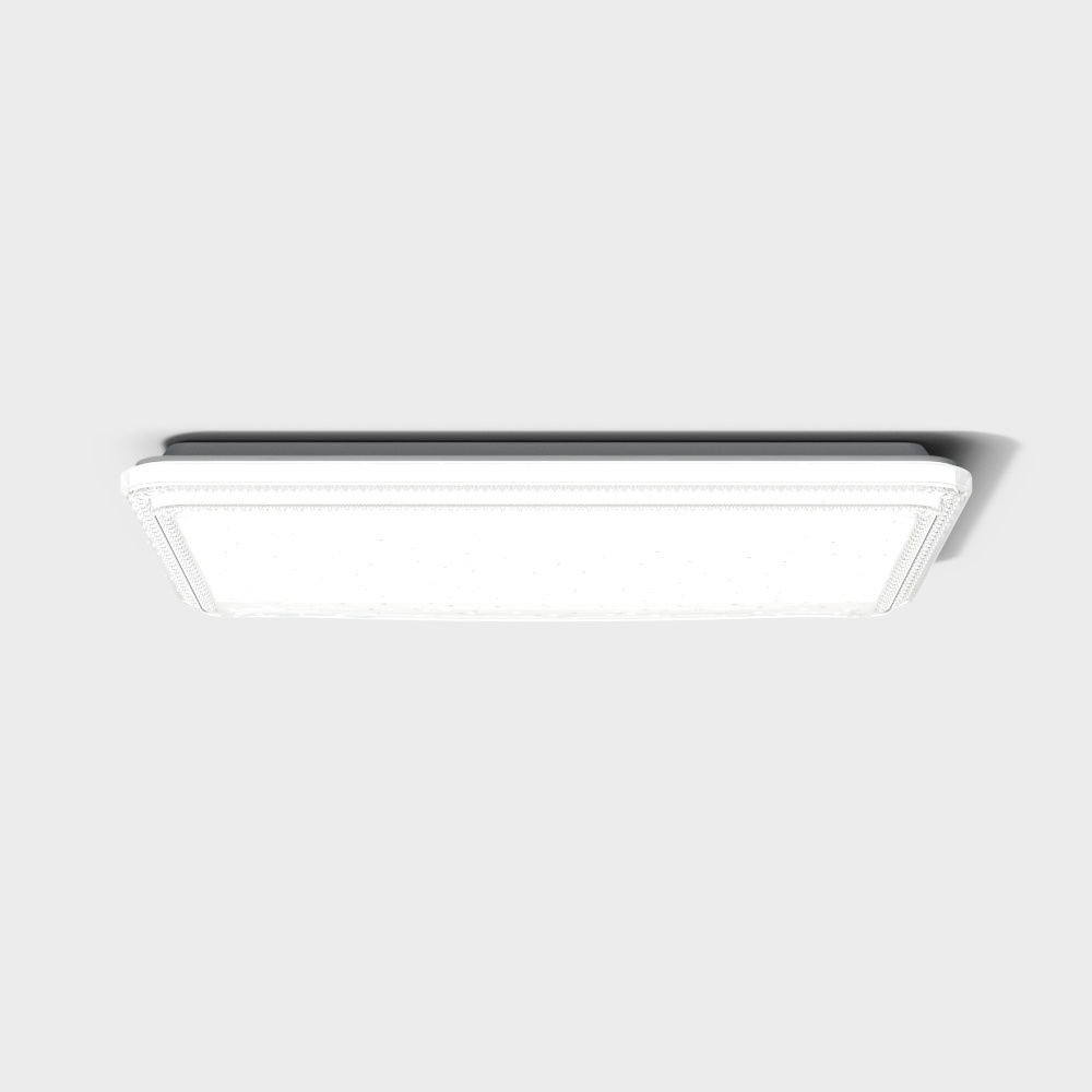 라이트 럭셔리 천장 램프 직사각형 120W 2700-6500K 거실 백색광