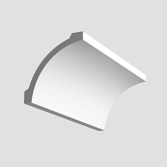 Diccovison Plain Angle Line – DV-2056 3D Model in Gray