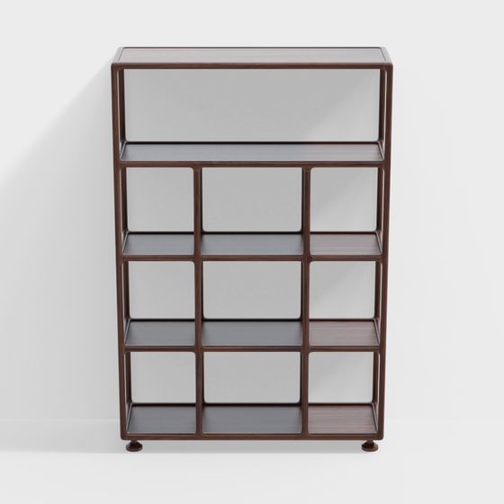 Urban Grid Shelf 3D model