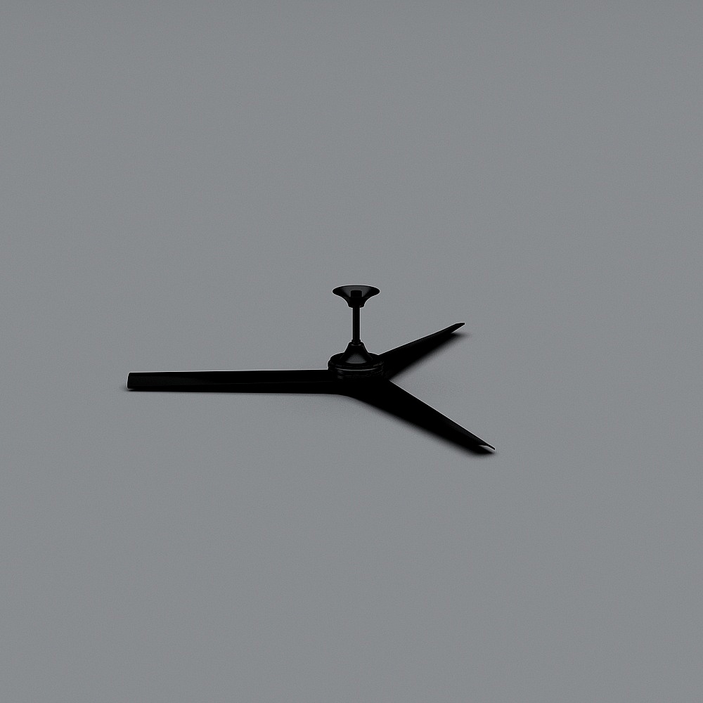 Minimal Ceiling Fan 3D model