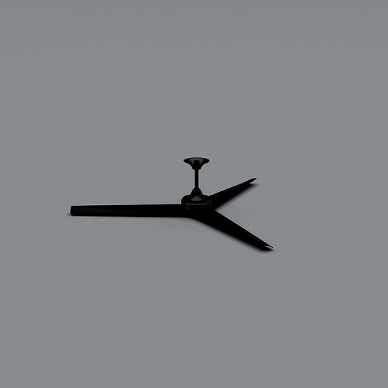 Minimal Ceiling Fan 3D model