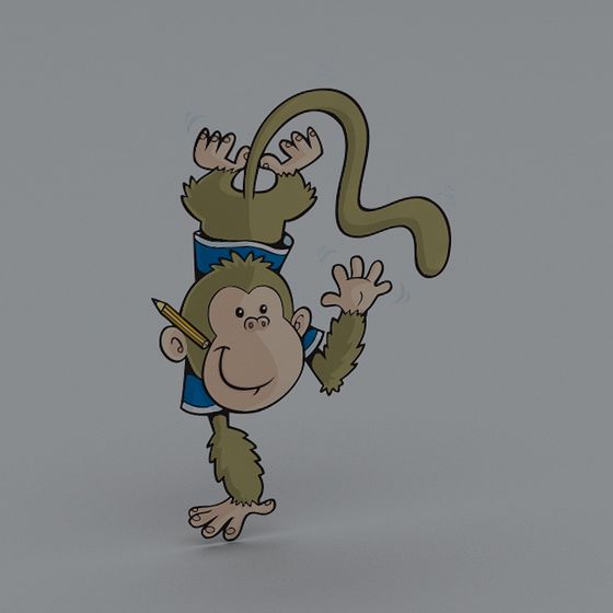 Monkey Business 3D model