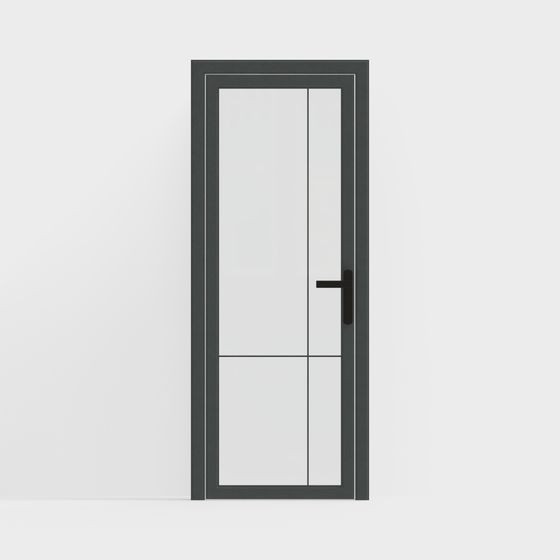 Contemporary Minimalist Door 3D model