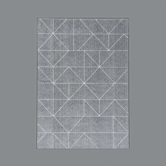 Geometric Low-Poly Carpet 3D model