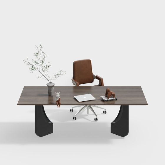 Combinazione di Scrivanie Moderne