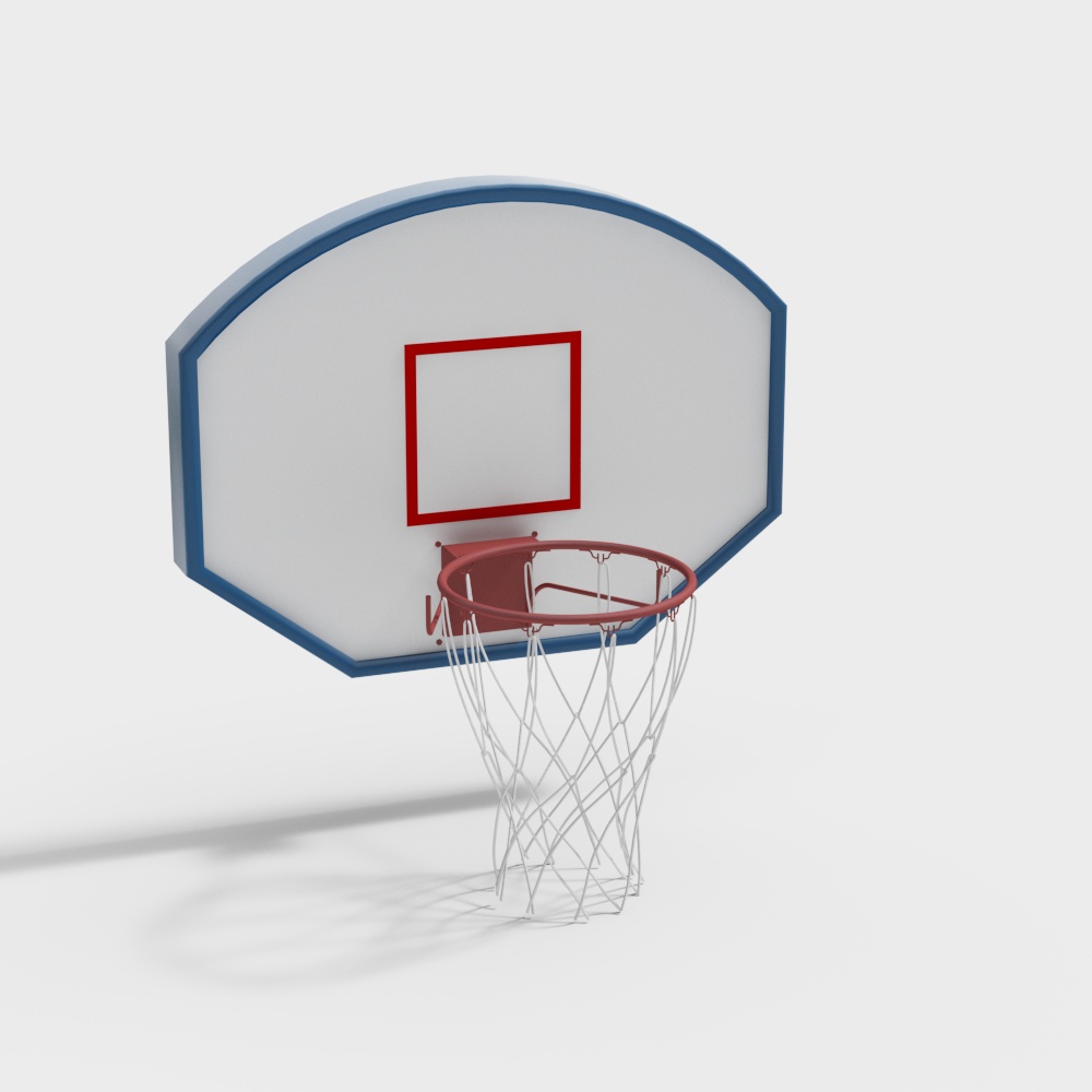 Modern basketball hoop