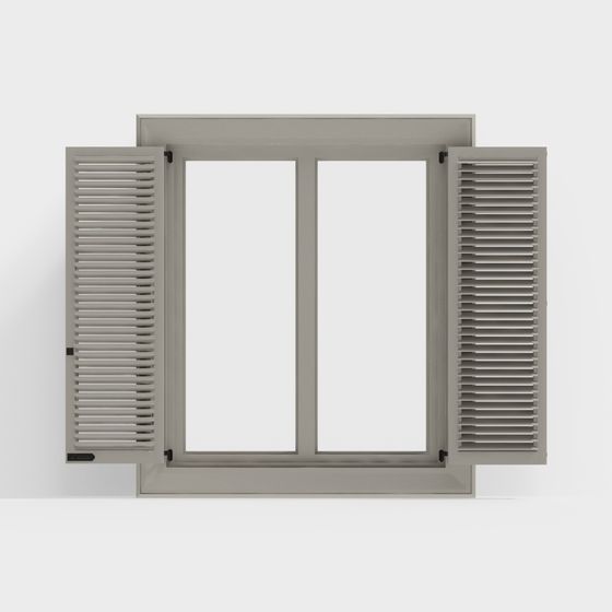 Vintage Shutter 3D model