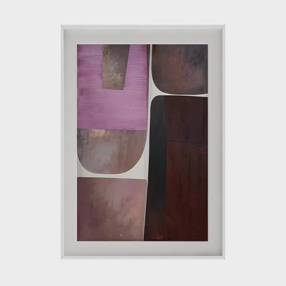 Abstract Geometric Framework 3D Model