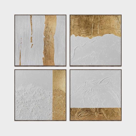 Golden Texture Puzzle 3D model