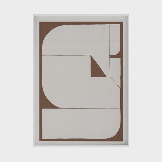 Abstract Geometric Framework 3D model for Creative Projects