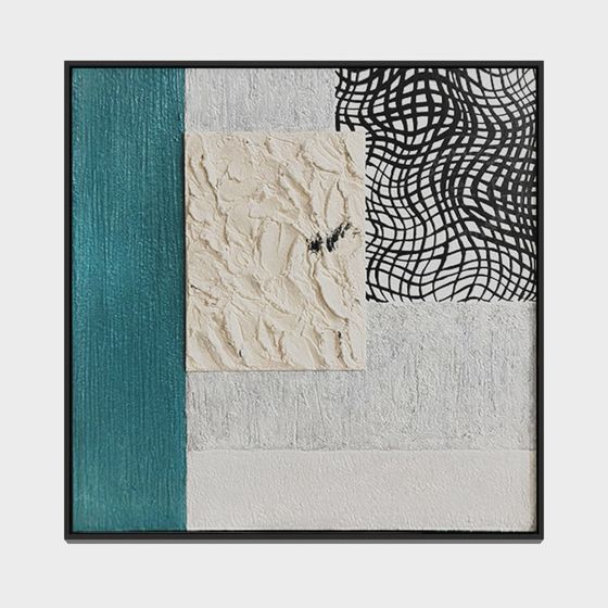 Unique Abstract Collage 3D Model for Creative Use