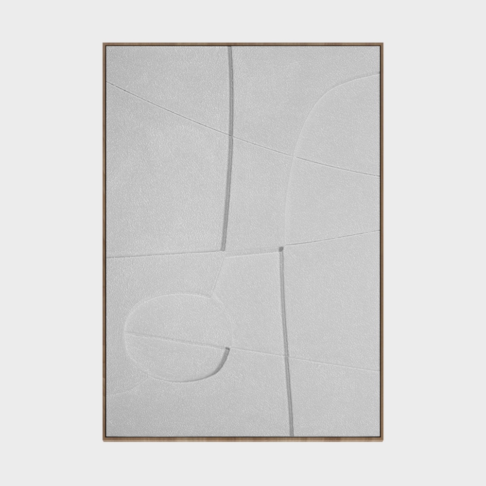 Abstract Geometric Frame 3D model