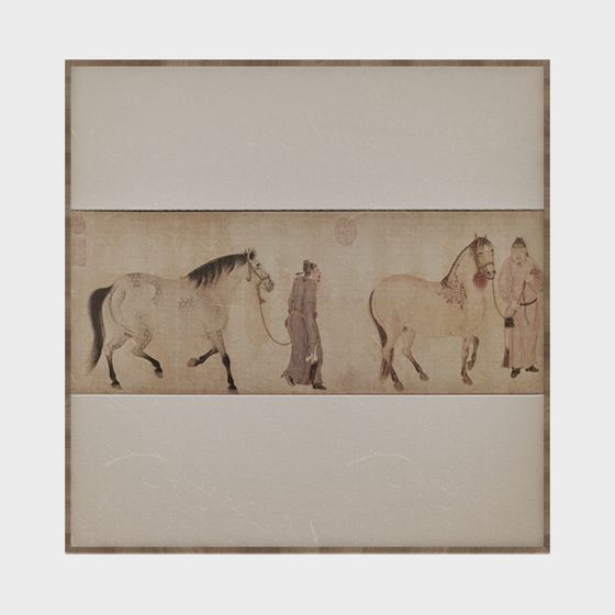 3D Model: Classical Equine Harmony in a Historical Context