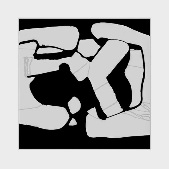 Futuristic Abstract Geometric 3D Model