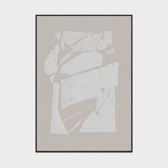 Broken Mirror Low-Poly 3D Model