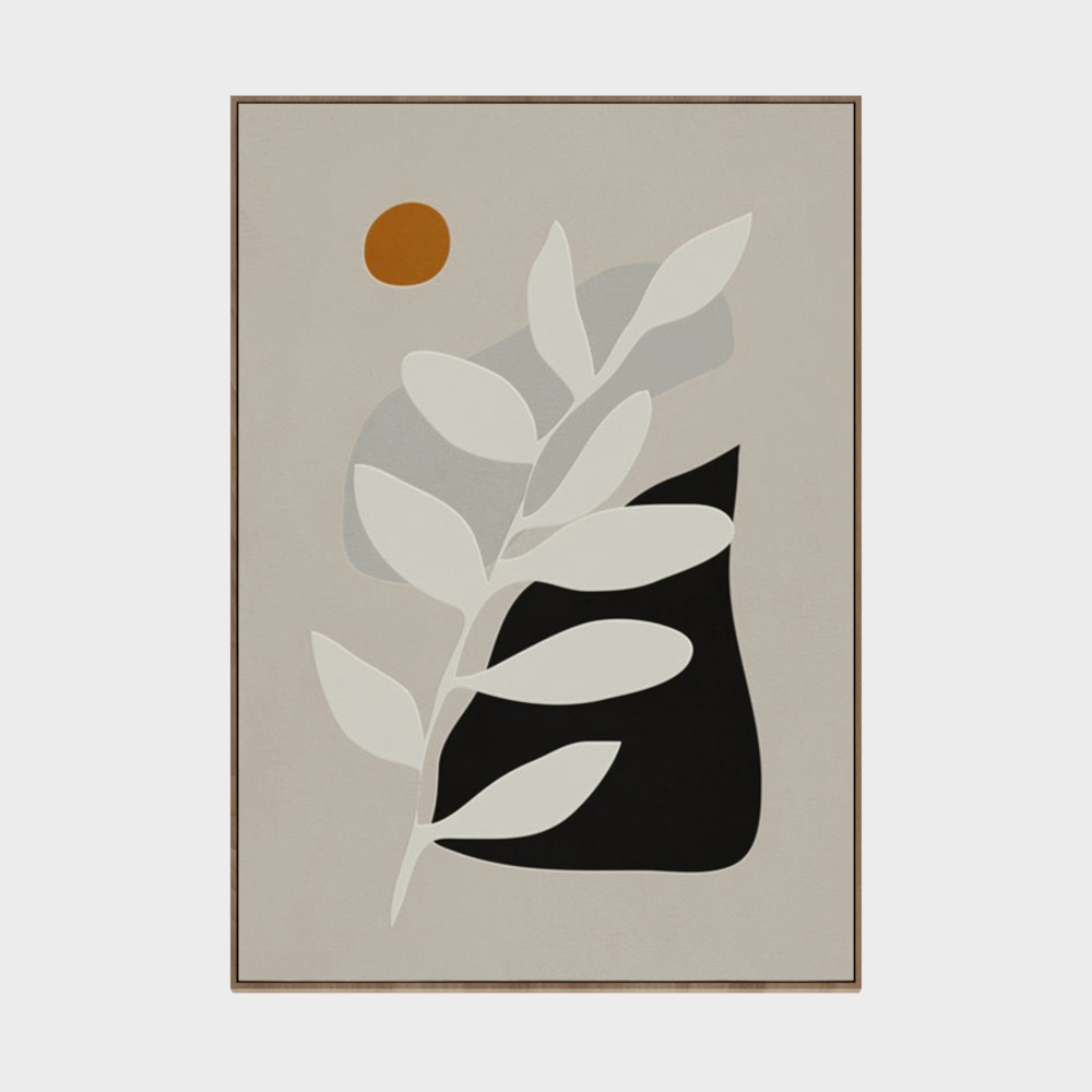 Abstract Plant Painting 3D model