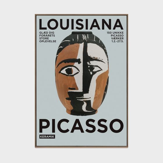 Picasso Ceramic Mask 3D model