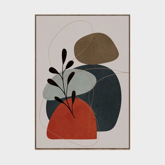 Abstract Nature Low-Poly 3D model