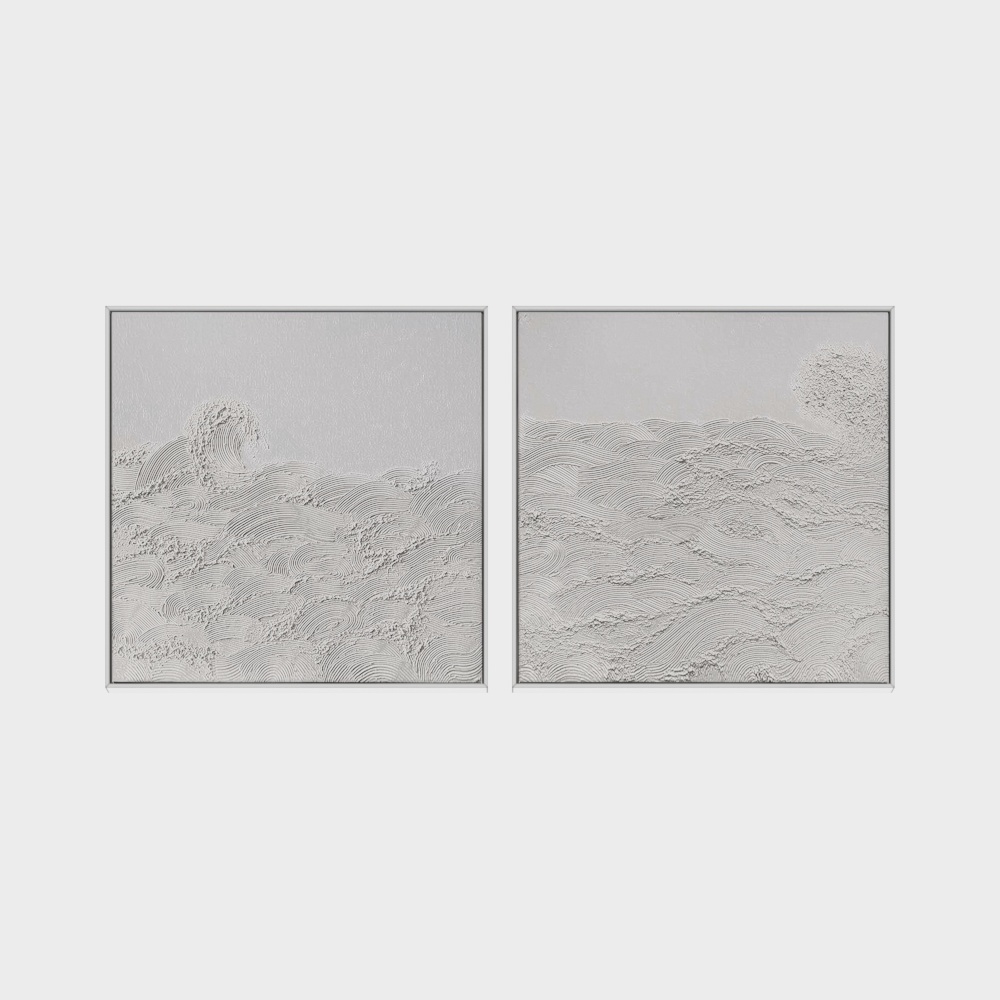 Elegant Low-Poly Wall Art 3D Model