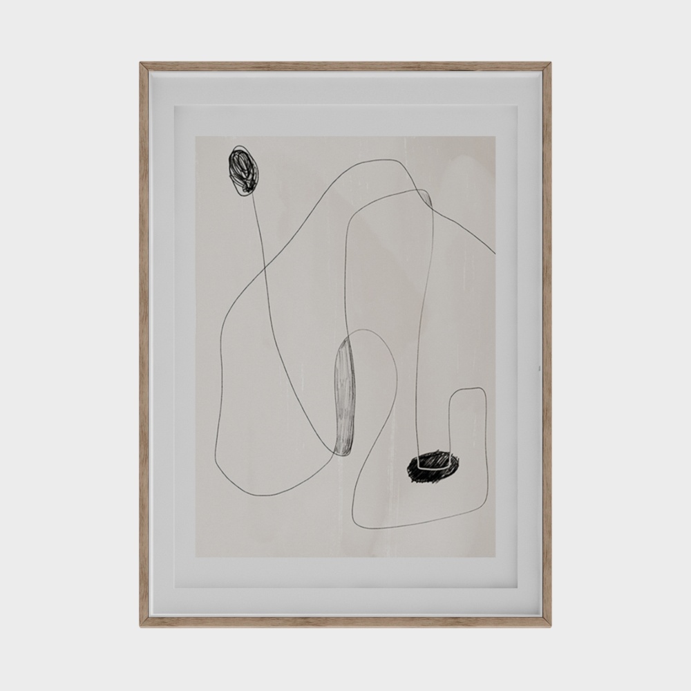 Abstract Line Framework 3D model
