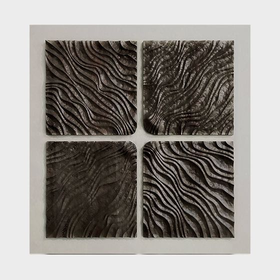 Wavy Tiles 3D model for Modern Design