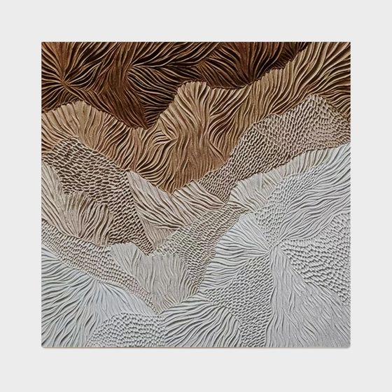 Wave Tapestry 3D model for Creative Projects