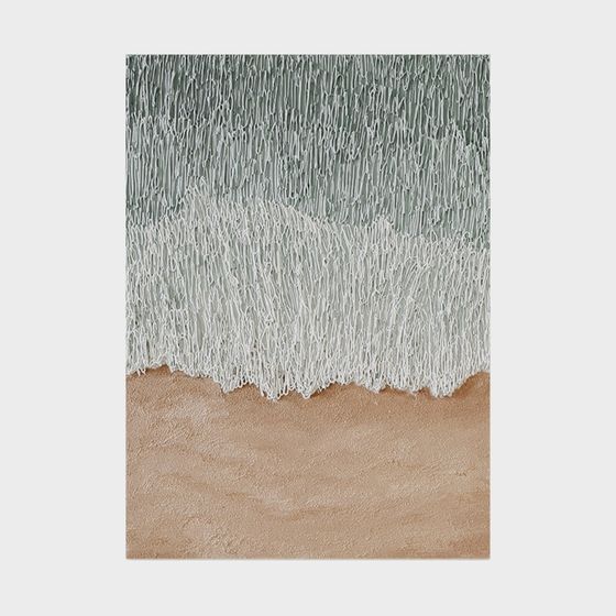 Waves and Beach 3D Model