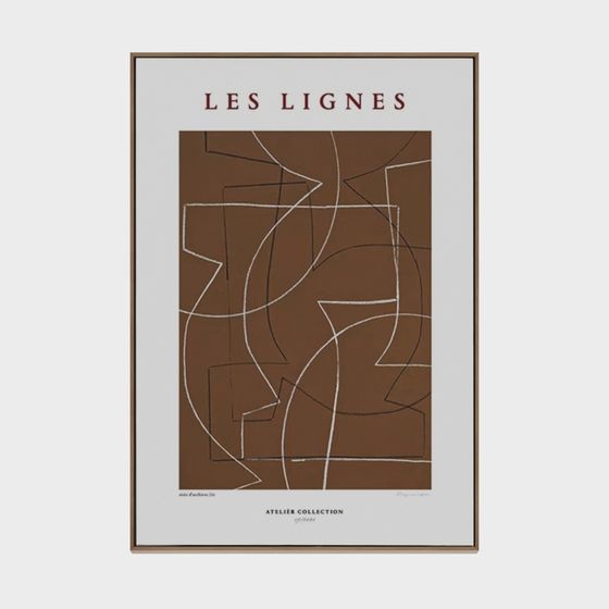 Les Lignes 3D model for Artistic Spaces