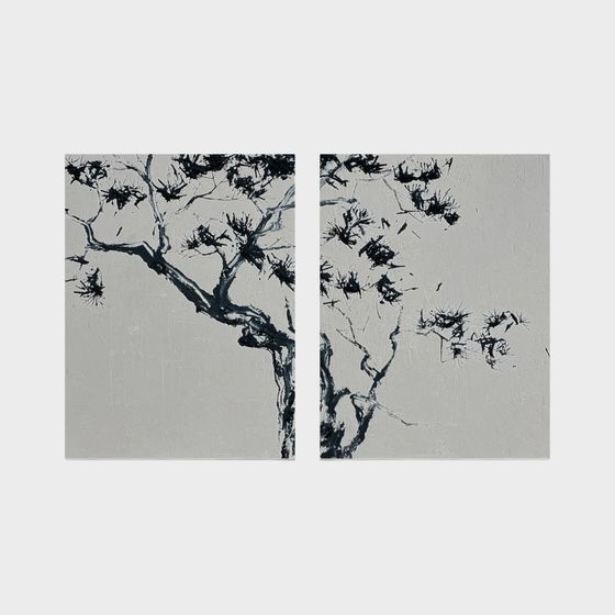 Low-Poly Dry Tree 3D Model Design