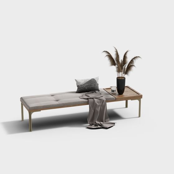 Urban Relaxation Chaise 3D model