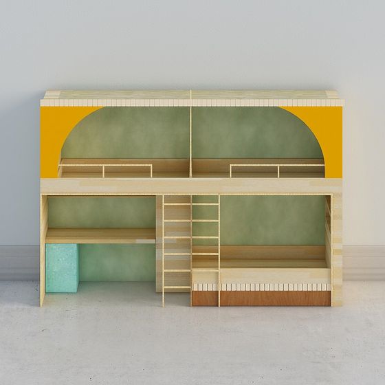 Stylish Low-Poly 3D Model for Modern Applications