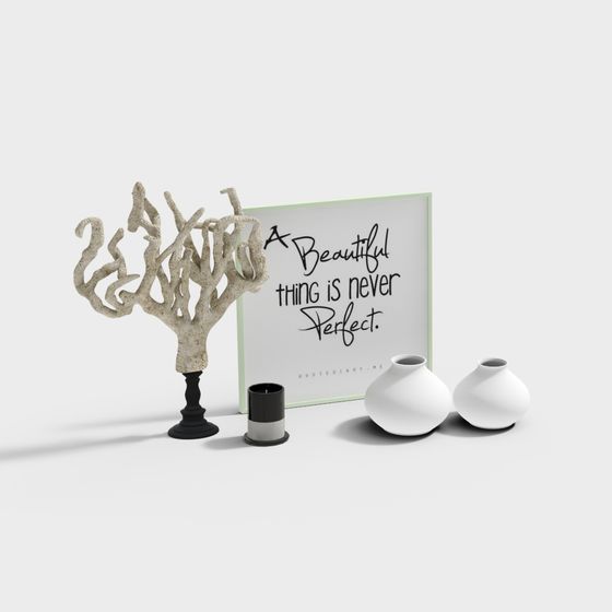 Nature's Harmony Low Poly 3D model