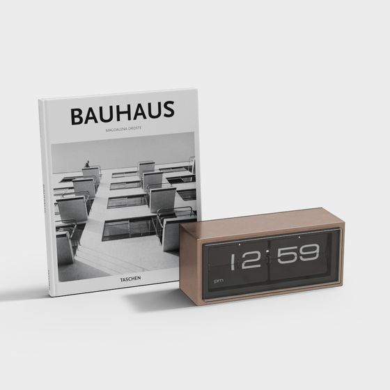 Stylish Clock 3D model for Interior Design