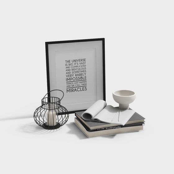 Inspiring Corner 3D model for Creative Spaces