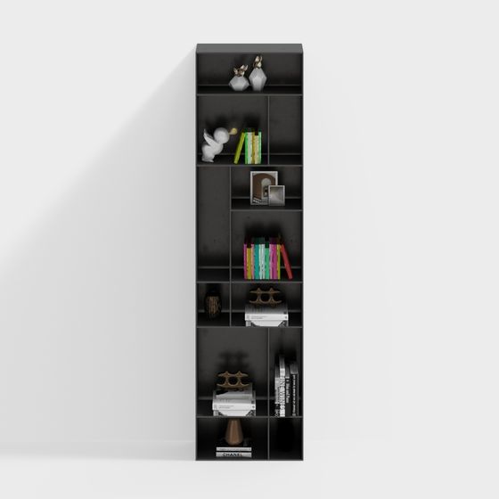 Urban Elegance Bookshelf 3D model
