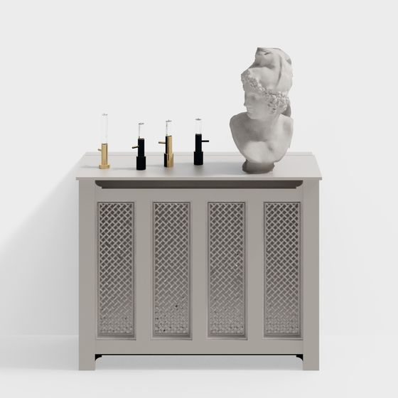 わびさびスタイルのキャビネット