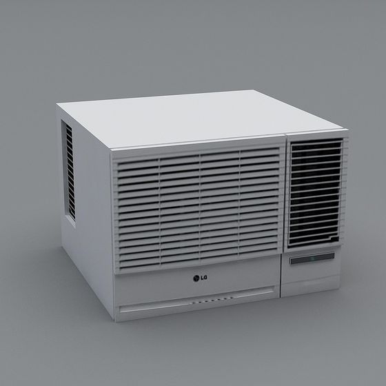 Minimalist LG Air Conditioner 3D model