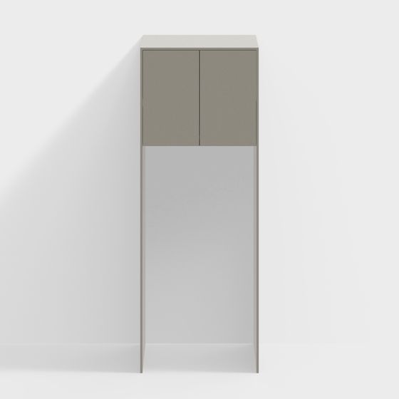 City Window Low Poly 3D Model