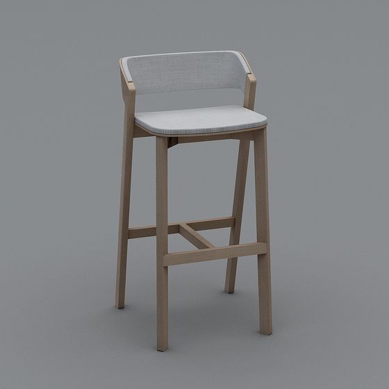 Urban Lounge Bar Stool 3D model