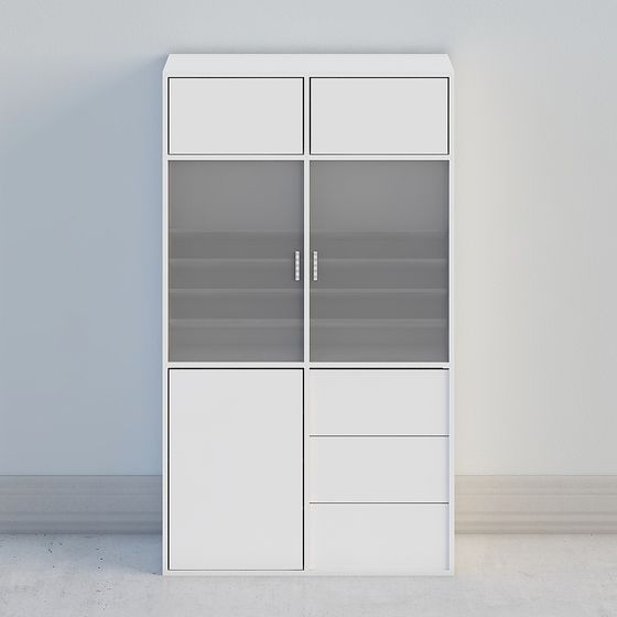Urban Storage Cabinet 3D model