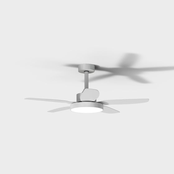 Minimal Ceiling Fan 3D model