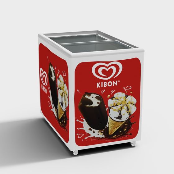 Kibon Ice Cream Display 3D model