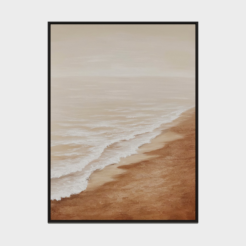 Beach and Waves 3D Model