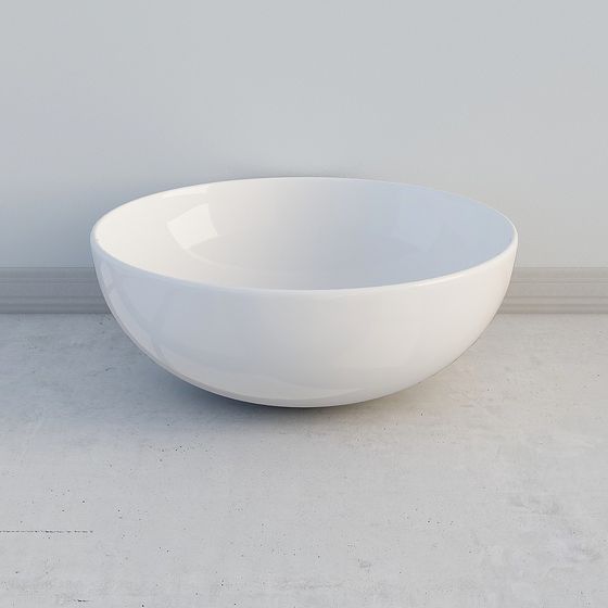 Sleek Bowl 3D Model Design