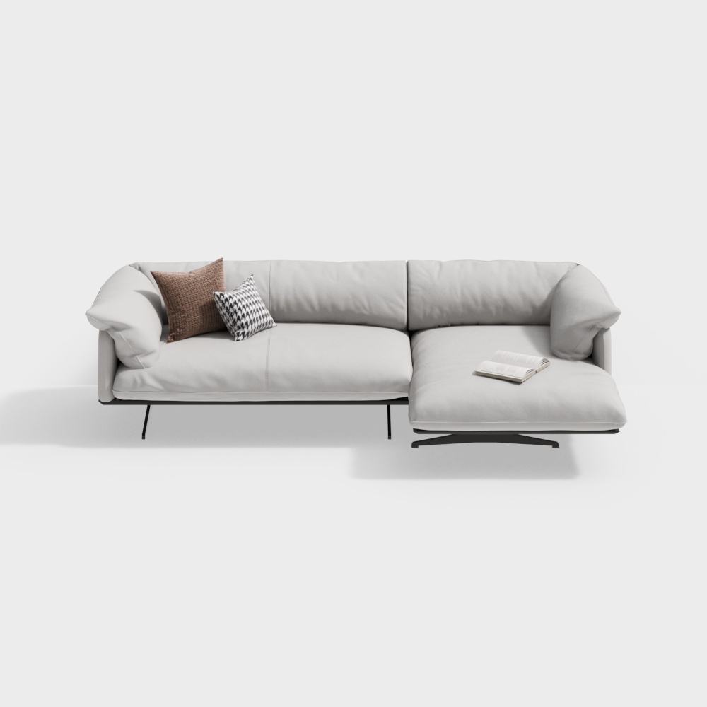Urban Comfort 3D Model Sofa